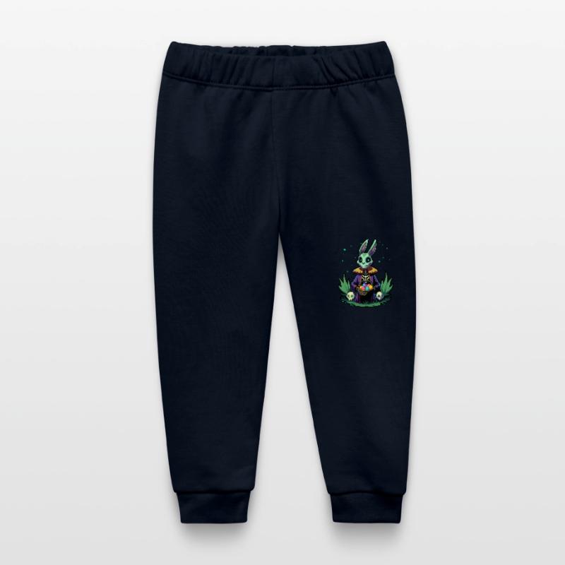 Creepy Easter - Easter Bunny - Easter Egg - Gift Baby Organic Sweatpants by Stanley/Stella