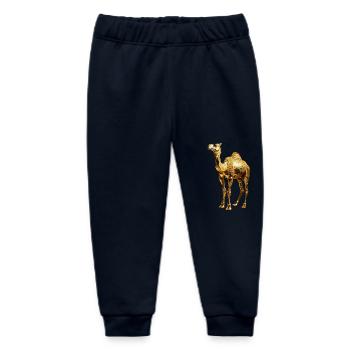 Camel - Baby Organic Sweatpants by Stanley/Stella - navy - Front