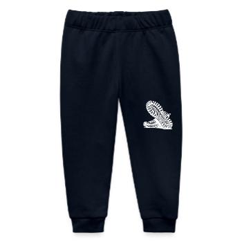 Hiking boots with deep tread - Baby Organic Sweatpants by Stanley/Stella - navy - Front