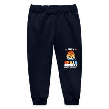 Aneurysm Brain - Baby Organic Sweatpants by Stanley/Stella - navy - Front