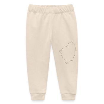 Naxos - Baby Organic Sweatpants by Stanley/Stella - soft Ecru - Front