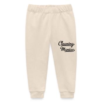 Cleaning devil - Baby Organic Sweatpants by Stanley/Stella - soft Ecru - Front