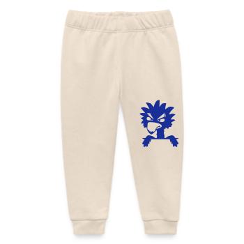 Corbeau oiseau Peeps Mal Cool Drôle Bande dessinée Humour Amusant - Pantalon de jogging bébé bio Stanley/Stella - écru doux - Devant