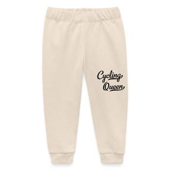 Cycling Queen - Baby Organic Jogginghose Baby Tumbler von Stanley/Stella - Natur - Vorne