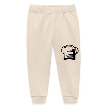 Toque - Baby Organic Sweatpants by Stanley/Stella - soft Ecru - Front