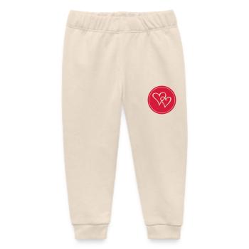 sweetie pie - Baby Organic Sweatpants by Stanley/Stella - soft Ecru - Front