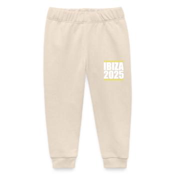 Ibiza 2025 - Baby Organic Sweatpants by Stanley/Stella - soft Ecru - Front