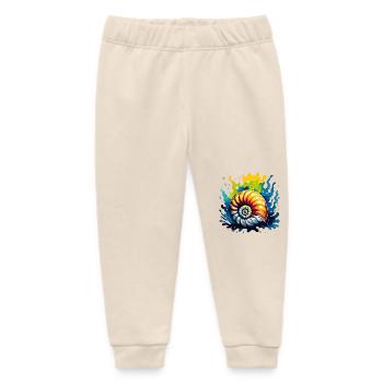 Geologie - Fossil - Baby Organic Jogginghose Baby Tumbler von Stanley/Stella - Natur - Vorne