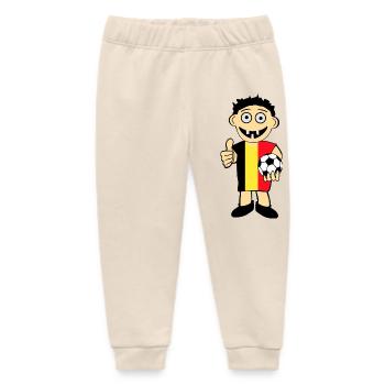 Belgischer Junge - Baby Organic Jogginghose Baby Tumbler von Stanley/Stella - Natur - Vorne