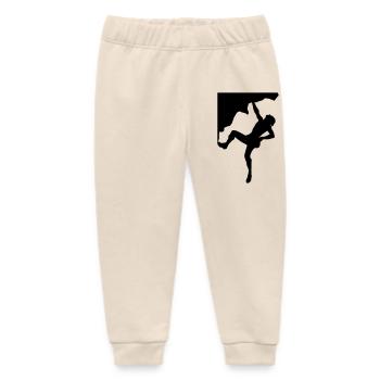 Climber transition - Baby Organic Sweatpants by Stanley/Stella - soft Ecru - Front
