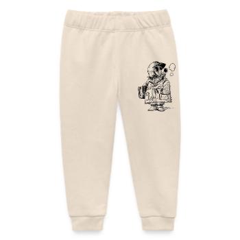 TORI AKIRA TORIYAMA - Pantalon de jogging bébé bio Stanley/Stella - écru doux - Devant
