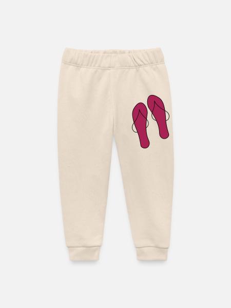 flip flops - Baby Organic Sweatpants by Stanley/Stella - soft Ecru