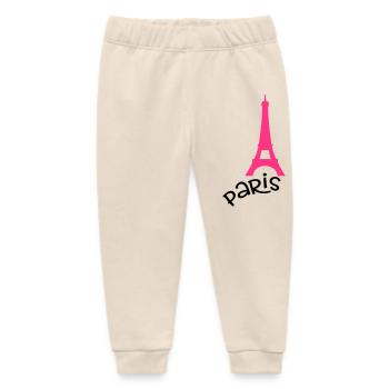 Paris - Baby Organic Jogginghose Baby Tumbler von Stanley/Stella - Natur - Vorne