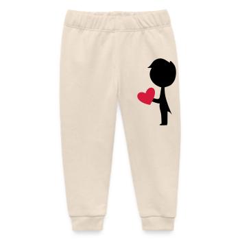 groom - Baby Organic Sweatpants by Stanley/Stella - soft Ecru - Front
