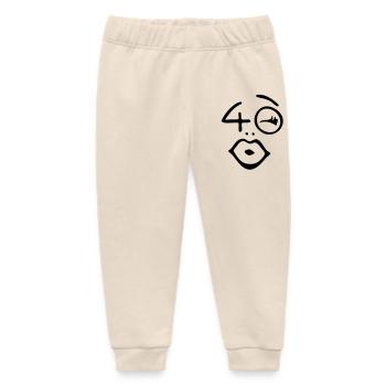 Wow, endlich 40 Jahre ! - Baby Organic Jogginghose Baby Tumbler von Stanley/Stella - Natur - Vorne