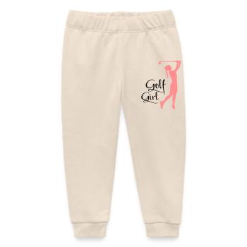 golf - Baby Organic Sweatpants by Stanley/Stella - soft Ecru - Front