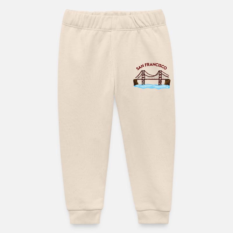 Аttractions 3000000000 - Pantalon de jogging bébé bio Stanley/Stella - écru doux