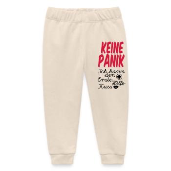 Erste Hilfe Kuss Medizin Liebe Gesundheit Geschenk - Baby Organic Jogginghose Baby Tumbler von Stanley/Stella - Natur - Vorne