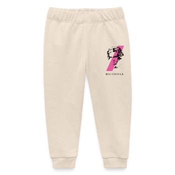 beethoven punk musik festival klassik komponist ta - Baby Organic Jogginghose Baby Tumbler von Stanley/Stella - Natur - Vorne