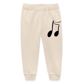 grade - Baby Organic Sweatpants by Stanley/Stella - soft Ecru - Front