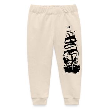 Schiff - Baby Organic Jogginghose Baby Tumbler von Stanley/Stella - Natur - Vorne
