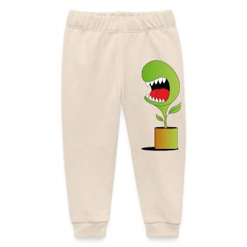 pflanze - Baby Organic Jogginghose Baby Tumbler von Stanley/Stella - Natur - Vorne