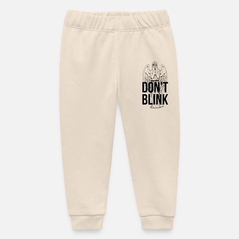 Don't Blink - Pantalon de jogging bébé bio Stanley/Stella - écru doux