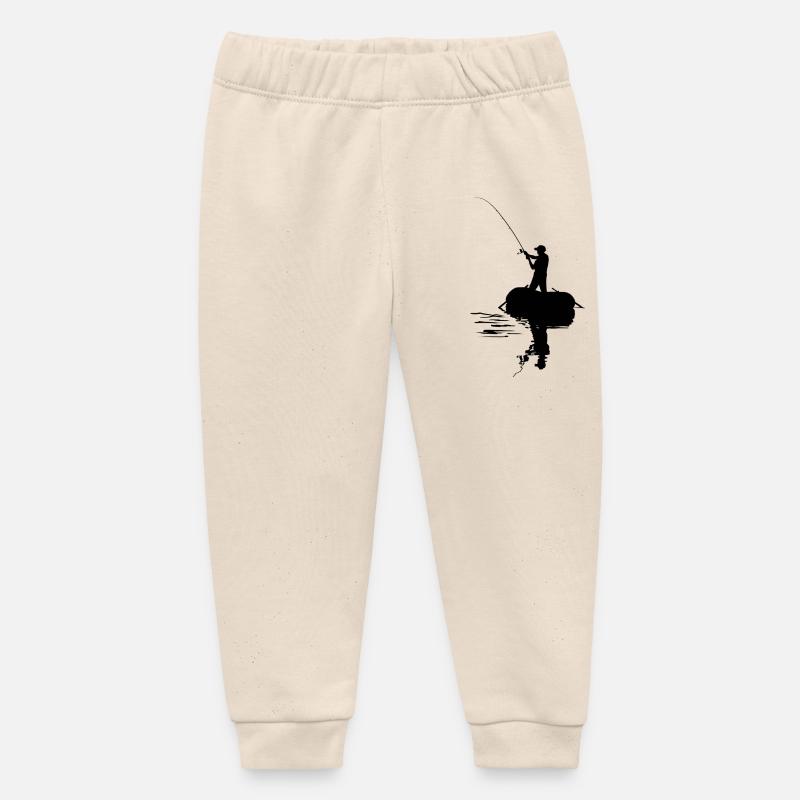 Fisher - Pantalon de jogging bébé bio Stanley/Stella - écru doux