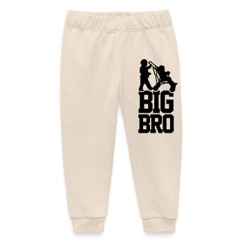 Big Bro - Baby Organic Jogginghose Baby Tumbler von Stanley/Stella - Natur - Vorne