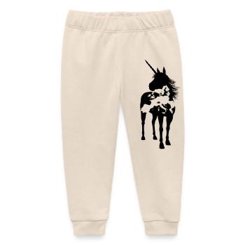 Unicorn europe - Baby Organic Sweatpants by Stanley/Stella - soft Ecru - Front