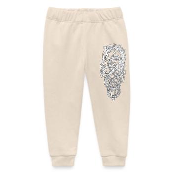 Wikinger-Schlange - Baby Organic Jogginghose Baby Tumbler von Stanley/Stella - Natur - Vorne