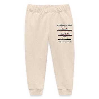 LINER FRANKREICH NORMANDIE TITANIC Louis RUNEMBERG - Baby Organic Jogginghose Baby Tumbler von Stanley/Stella - Natur - Vorne