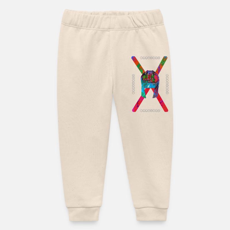 Illyrien 🇦🇱 - Pantalon de jogging bébé bio Stanley/Stella - écru doux