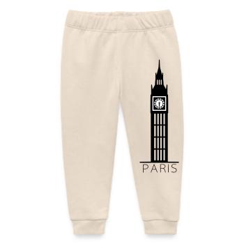 Paris - Baby Organic Jogginghose Baby Tumbler von Stanley/Stella - Natur - Vorne