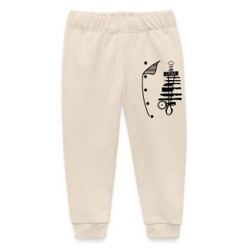 Chef - Baby Organic Sweatpants by Stanley/Stella - soft Ecru - Front