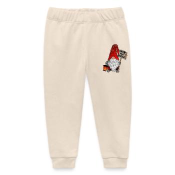 CHRISTMAS GNOME SHOW YOUR BAUBLES - Baby Organic Jogginghose Baby Tumbler von Stanley/Stella - Natur - Vorne