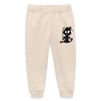 Sensenmann mit Sense - Halloween - Baby Organic Jogginghose Baby Tumbler von Stanley/Stella - Natur - Vorne