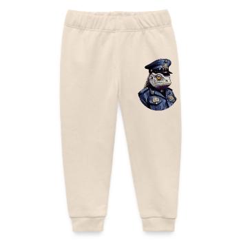 Chamäleon Polizei - Baby Organic Jogginghose Baby Tumbler von Stanley/Stella - Natur - Vorne