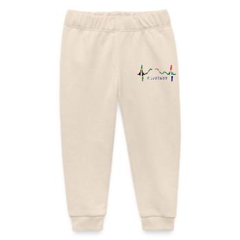 Kapstadt Skyline Herzschlag Südafrika Tafelberg - Baby Organic Jogginghose Baby Tumbler von Stanley/Stella - Natur - Vorne