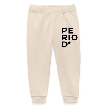 PERIOD. - Baby Organic Sweatpants by Stanley/Stella - soft Ecru - Front
