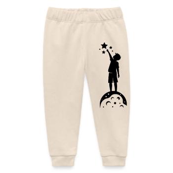 Sterne greifen - Baby Organic Jogginghose Baby Tumbler von Stanley/Stella - Natur - Vorne