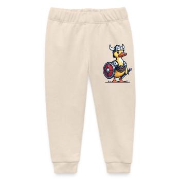 Viking Quacksalber: Die Ente von Walhalla - Baby Organic Jogginghose Baby Tumbler von Stanley/Stella - Natur - Vorne