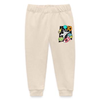 10 Geburtstag Junge Astronaut Rakete - zehn Jahre - Baby Organic Jogginghose Baby Tumbler von Stanley/Stella - Natur - Vorne