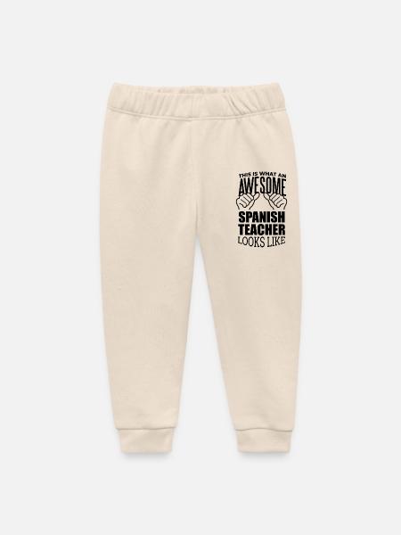 Spanisch, Spanisch, Spanisch - Baby Organic Jogginghose Baby Tumbler von Stanley/Stella - Natur