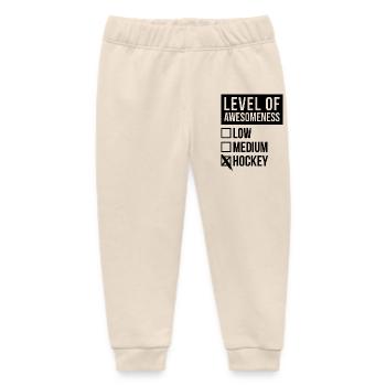 Hockey Hockey Hockey - Baby Organic Jogginghose Baby Tumbler von Stanley/Stella - Natur - Vorne