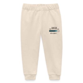 Doktoranten Geschenk Studium - Baby Organic Jogginghose Baby Tumbler von Stanley/Stella - Natur - Vorne