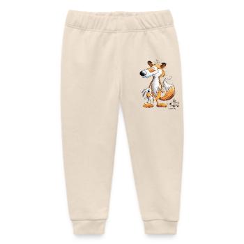 Fuchs Mit Spielzeug Hase Und Kuscheltier - Baby Organic Jogginghose Baby Tumbler von Stanley/Stella - Natur - Vorne
