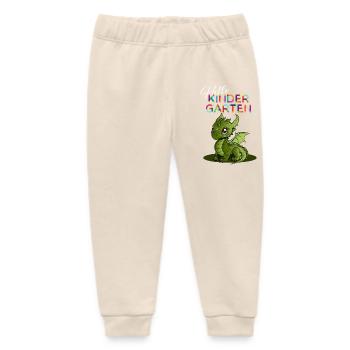 Hello Kindergarten - Baby Organic Jogginghose Baby Tumbler von Stanley/Stella - Natur - Vorne