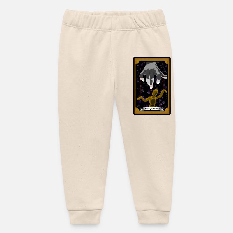 Carte de Tarot "Manipulateur" ! - Pantalon de jogging bébé bio Stanley/Stella - écru doux