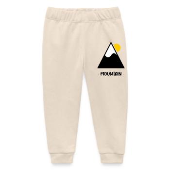 ICH KANN NICHT. SKI. SKI. SCHLÄGER. SCHNEE. SNOWBOARDEN - Baby Organic Jogginghose Baby Tumbler von Stanley/Stella - Natur - Vorne